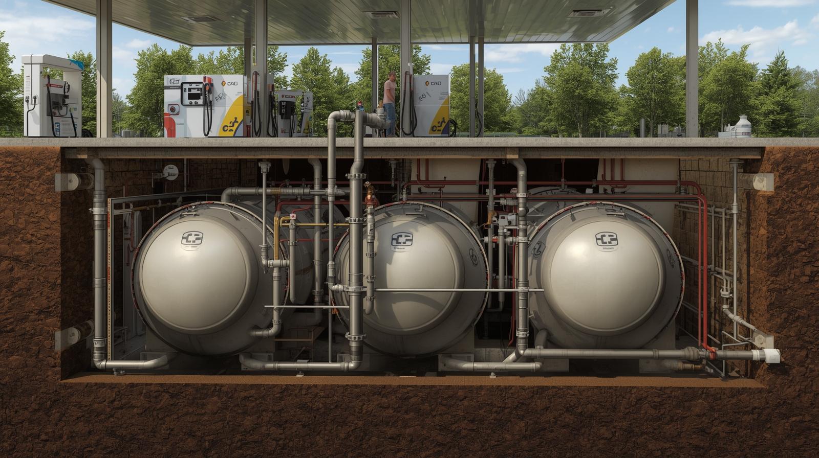 Cleaning gasoline and diesel tanks services